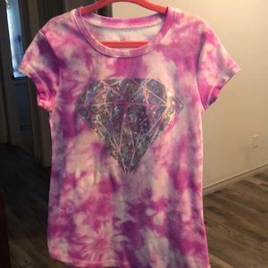 Girl’s short sleeve diamond 💎 tee